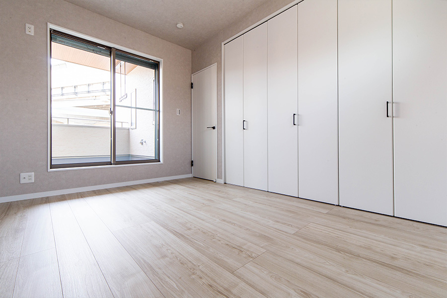 藤井寺市沢田1号地モデルハウスの2階の居室写真