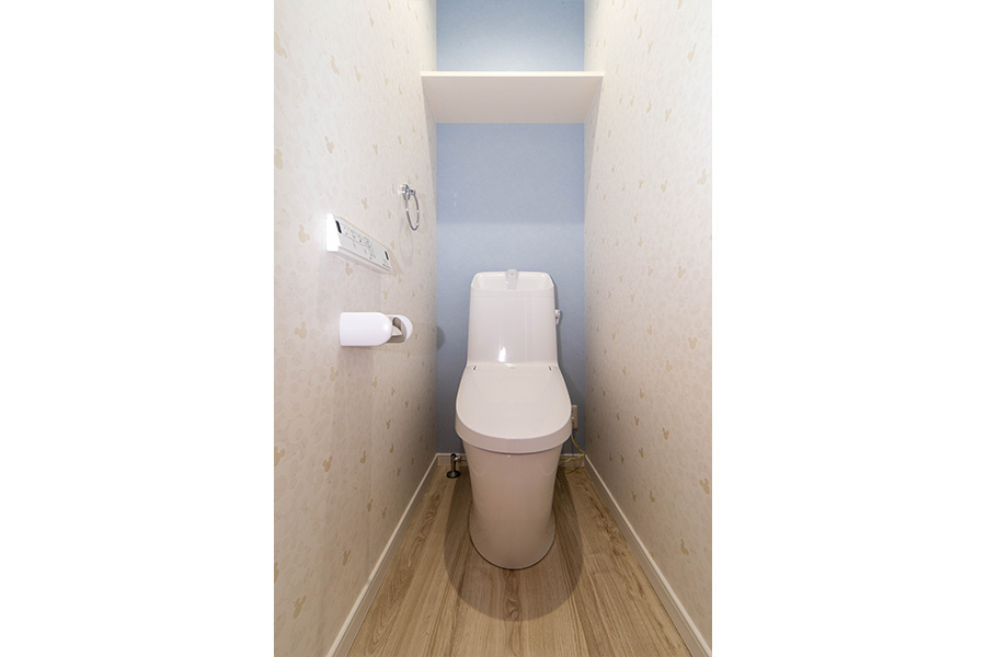 藤井寺市沢田1号地モデルハウスのトイレ写真