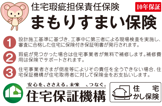 住宅瑕疵担保責任保険 10年年保証 住宅保証機構