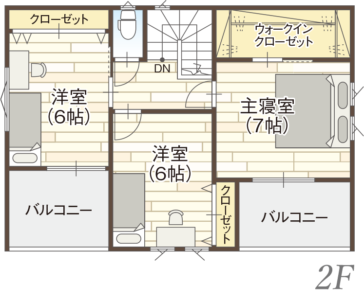 A-1号地参考プラン2F