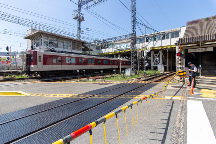 近鉄道明寺線「古市駅」写真